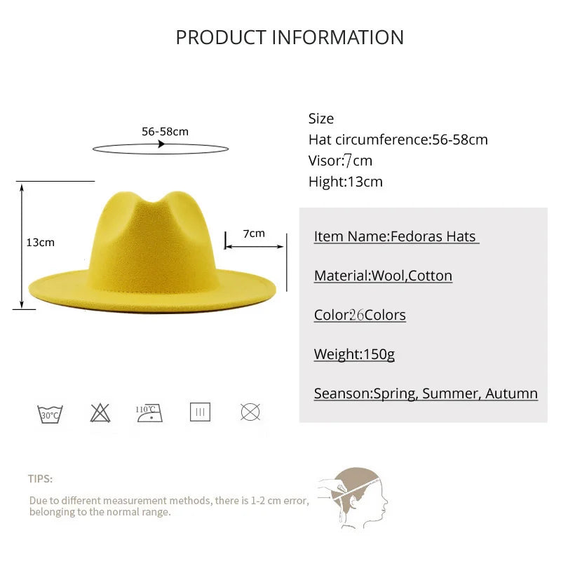 New Two toned fedoras hats for women caramel beige bottom felt hat jazz hat bowler hat perfomance hat men church hat 56-58CM