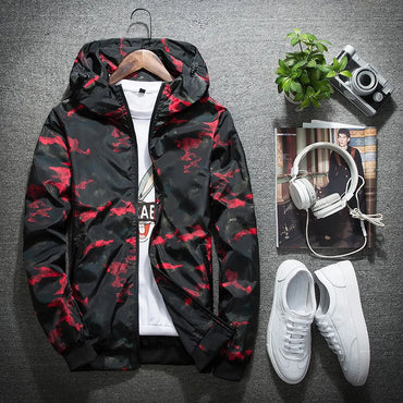 High Quality Mens Autumn Overcoat Blouse Coats Men's Coats Men Winter Jackets Soft Shell Camouflage Waterproof Windproof Outdoor