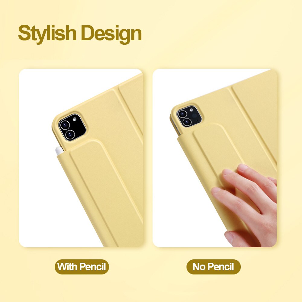 For iPad Pro 11 Case 2021 for iPad Pro 12.9 2020 Air 4 5th 10.9 2022 Magnetic Slim With Bluetooth Touchpad Keyboard Mouse Case