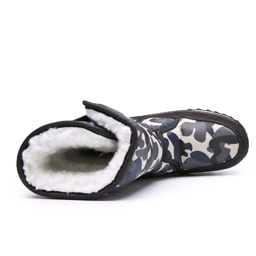 Children Boots Boys Snow Boots Girls Sport Children Shoes For Boys Sneakers Fashion Leather Child Shoes Kids Boots 2021 Winter