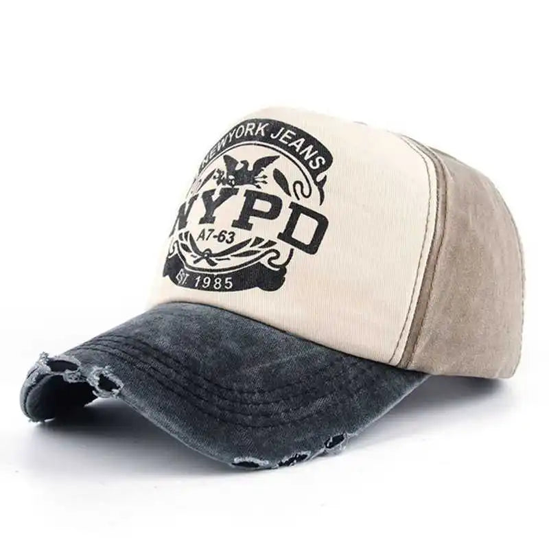 Spring Summer washed baseball caps for men women 2019 new letter printed casual adjustable snapback caps wholesale dropshiping