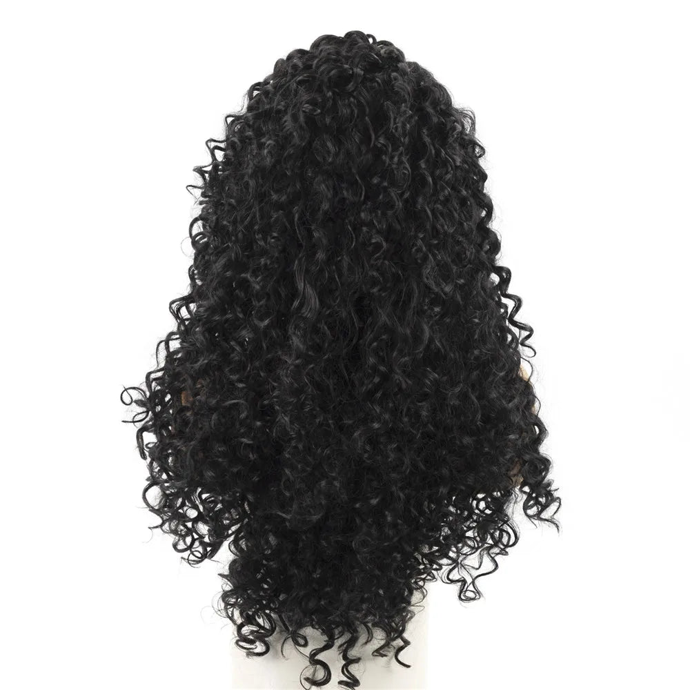 Long Curly Wig For Women High Temperature Hair Synthetic Wigs for Black Women Natural Wigs Women Cosplay Wig Female