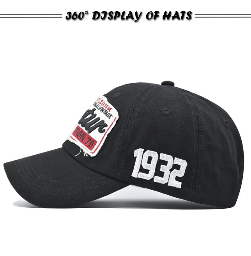 Women's Baseball Cap For Male Pink Hat 3D Embroidered Men's Cap Trucker Hat Summer Hat  Snapback Cotton Hip-Hop BQM093