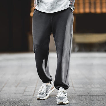 American-Style Casual Sweatpants Loose Cargo