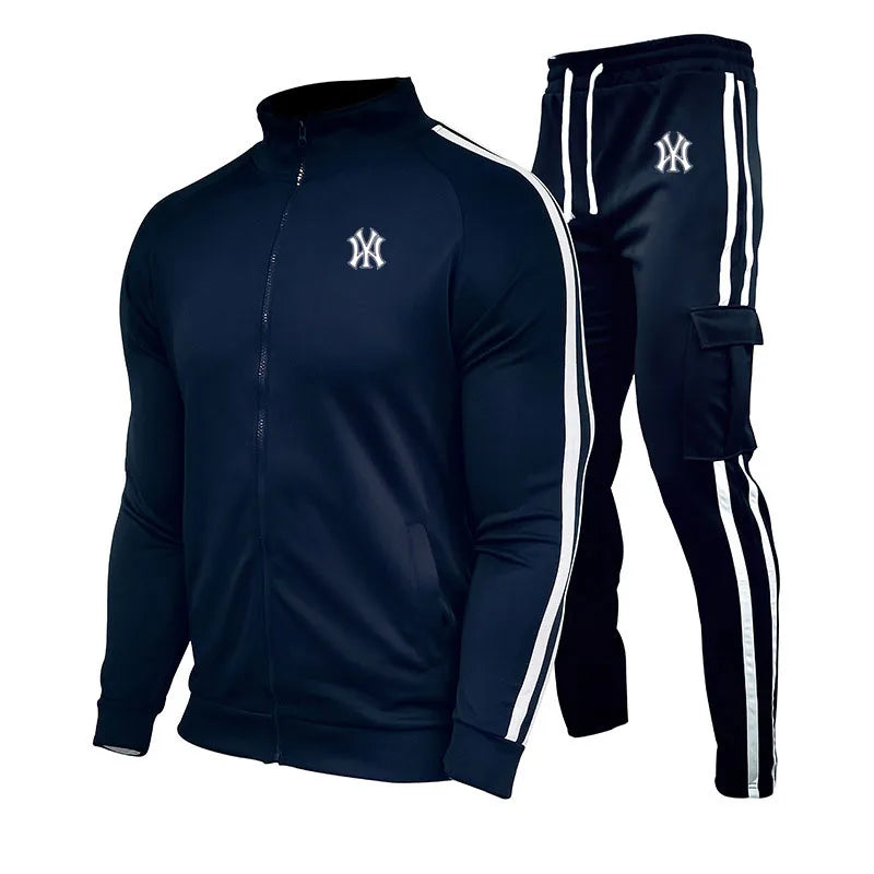 tracksuit men two piece set men tracksuit suit man sportswear brand men set hoodie sweatpants set jogging male set joggers suit