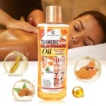 Turmeric Essential Oil Facial Body Massage Moisturizing Diffuser Aromatherapy Face Body Care Anti Aging Remove Dark Spot 200ml