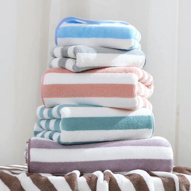 75cmx35cm Bath Towel for Adults Absorbent Quick Drying Spa Body Wrap Face Hair Shower Towels Large Beach Cloth