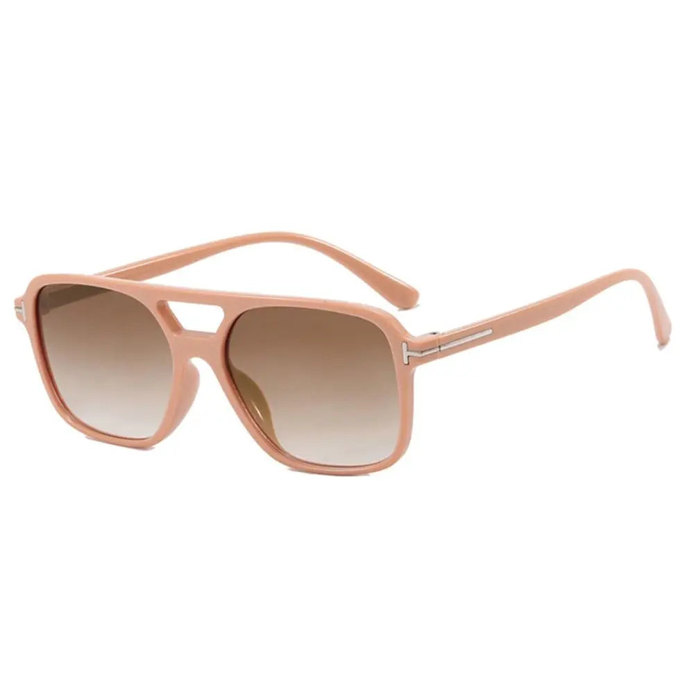 Vintage Square Sunglasses for Women Men Retro Large Square Frame 70s Sun Glasses UV400 Protection  Shades Summer Eyeglasses