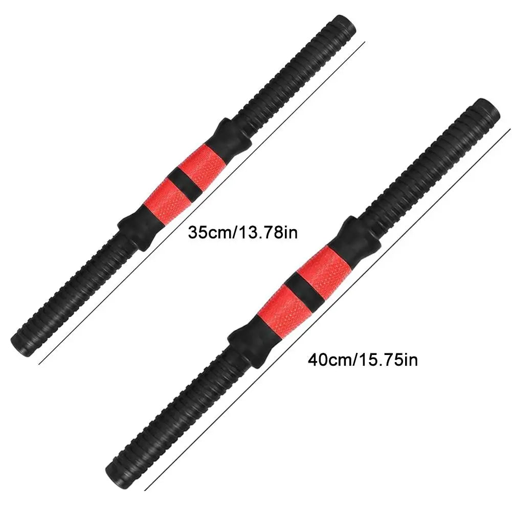 Dumbbell Bar with Barbell Buckle Barbell Bar Threaded Dumbbell Handles Powerlifting Fitness Equipment for Home Gym Accessories