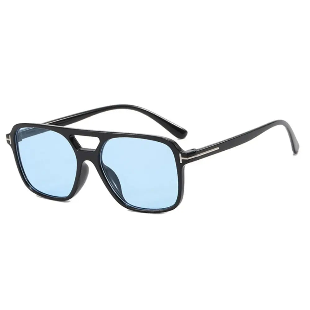 Vintage Square Sunglasses for Women Men Retro Large Square Frame 70s Sun Glasses UV400 Protection  Shades Summer Eyeglasses