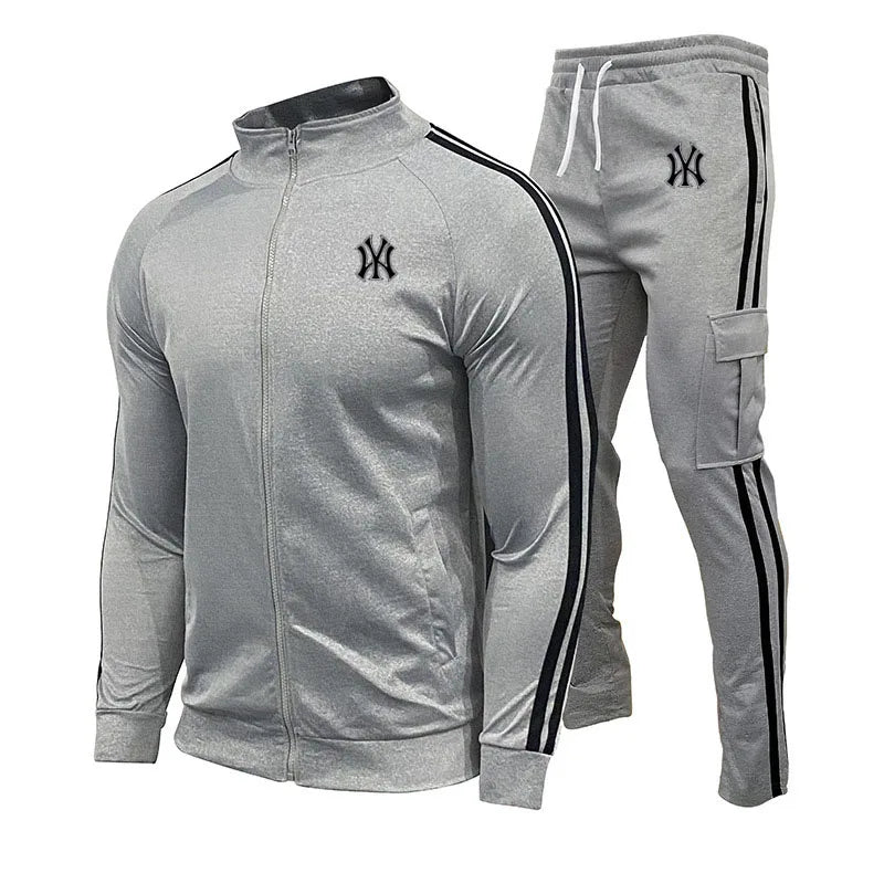 tracksuit men two piece set men tracksuit suit man sportswear brand men set hoodie sweatpants set jogging male set joggers suit