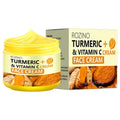 Turmeric Vitamin C Cream Moisturizing Smooth Wrinkles Collagen Hyaluronic Acid Makes Skin Look Younger Cream Skin Care Cosmetics