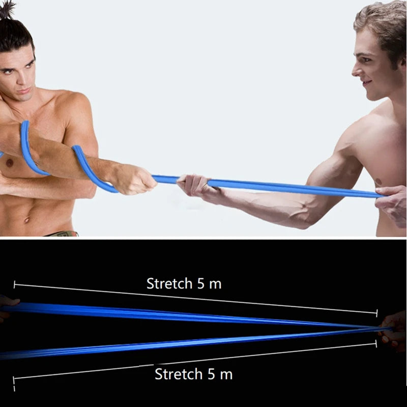Elastic Resistance Bands Home Training Tension Band Tension Rope Workout Gym Equipment