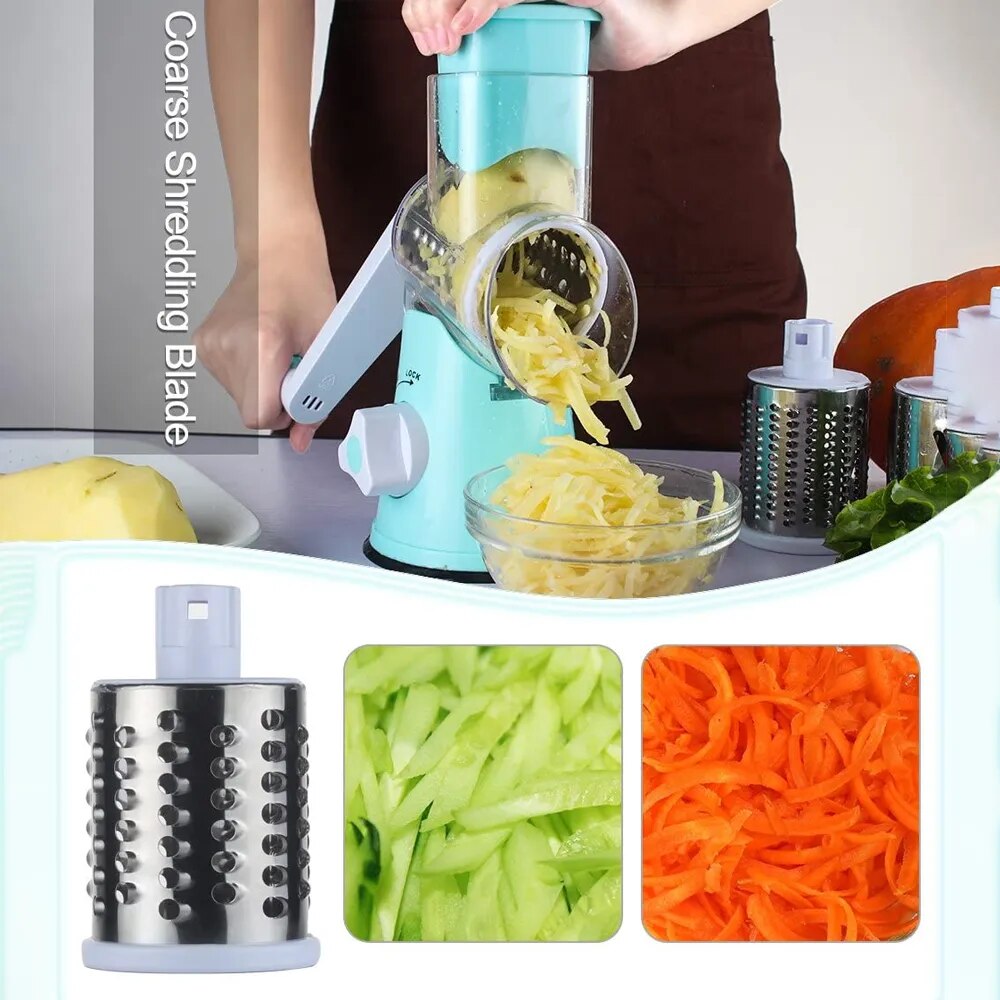 Vegetable Cutter Manual Mandoline Slicer Cheese Grater for Vegetable Food Chopper Processor Shredder for Cabbage Kitchen Utensil