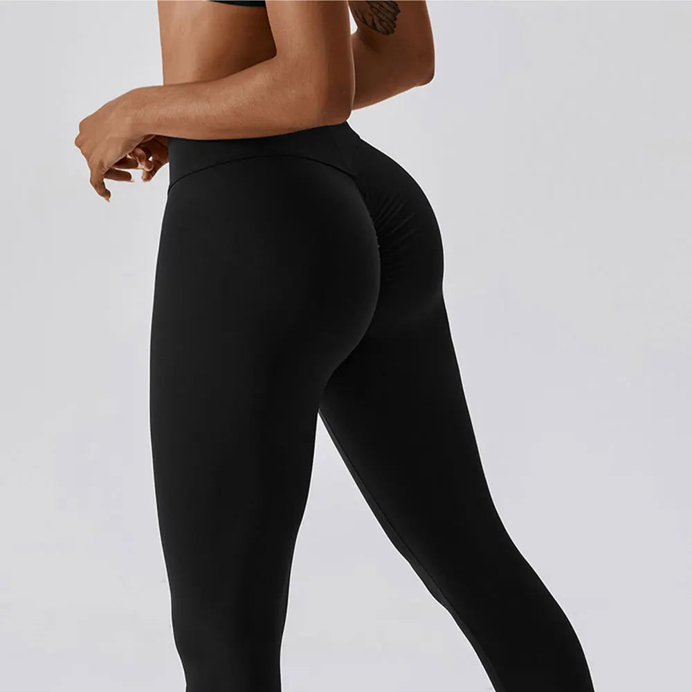 Leggings Women Sport Seamless Fitness Leggings High Waist Tights Yoga Pants Gym Jogging Quick Dry Push Up Slim Pants Female