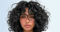 Short Curly Bob Wig Synthetic wig Hair Bouncy Curly Wig Machine Made Afro Wigs for Women Daily Use