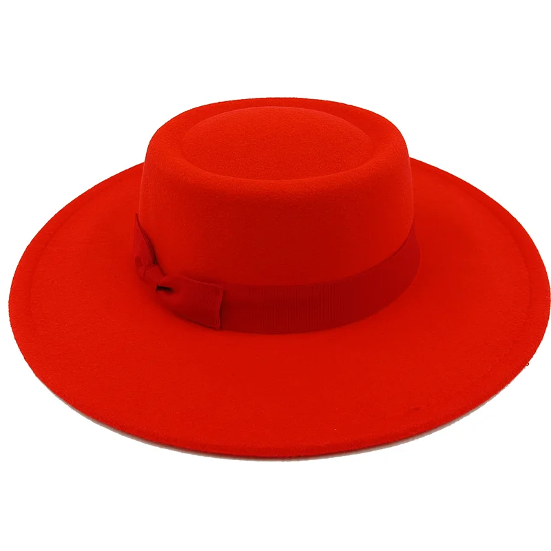 Sombrero Raised Top Fedora Hat 2023 New European and American Fedora Hat Jazz Hat Men's Round Top Hat New Wholesale Sombrero