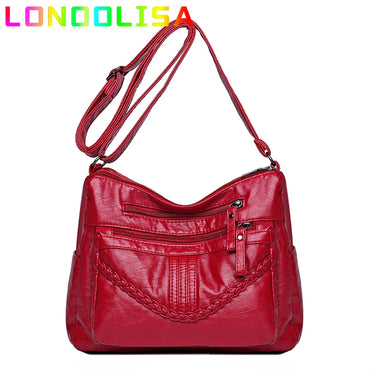 Soft Pu Leather Purses and Handbags 2022 High Quality Women's Messenger Bag Designer Ladies Crossbody Shoulder Sac A Main Bolsos