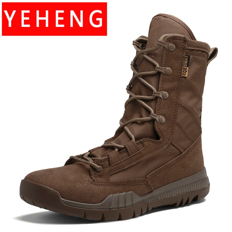 Tactical Military Boots Men Special Force Desert Combat Boots Outdoor Hiking Boots Ankle Shoes Men Army Boots Wearable Men Shoes