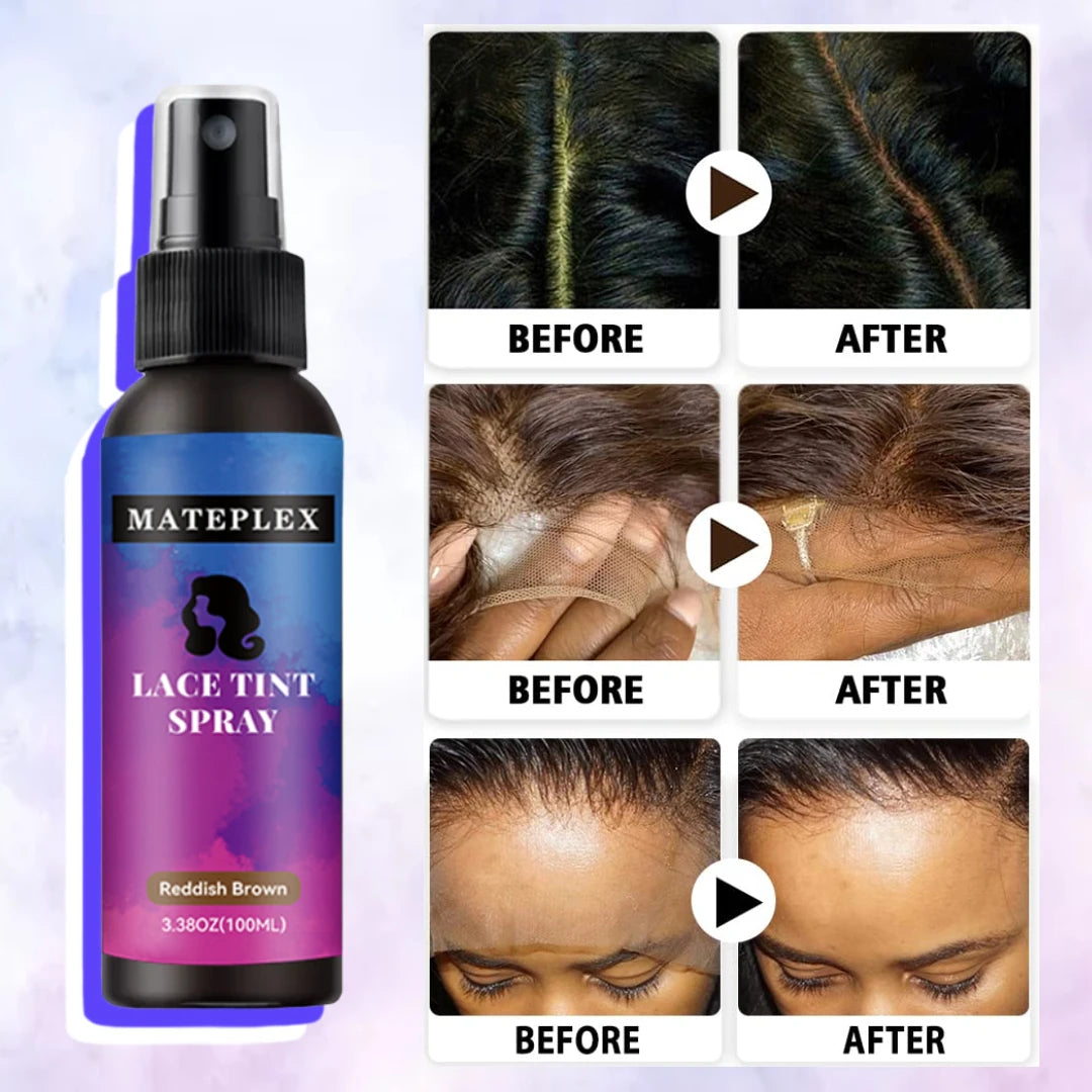 Lace Tint Mousse For Wigs Waterproof Lace Front Wig Glue Strong Hold Wig Adhesive Invisible Bonding Glue+hair Styling Comb Set