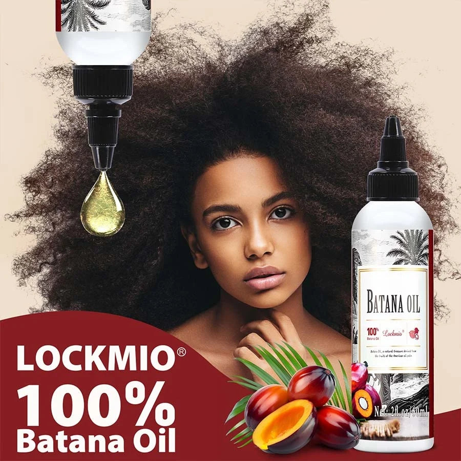 100% Batana Oil Moisturizing Nourishing Conditioner Anti-Frizz Smoothing Essence Promote Healthy Strong Hair Growth Batana Serum