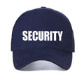 new SECURITY letter Print baseball cap men women universal wild casual hats spring autumn Mesh breathable sun caps trucker hat