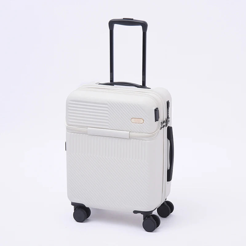 Travel Suitcase Carry on Luggage with Wheels Cabin Rolling Luggage trolley luggage bag Men's business lightweight luggage