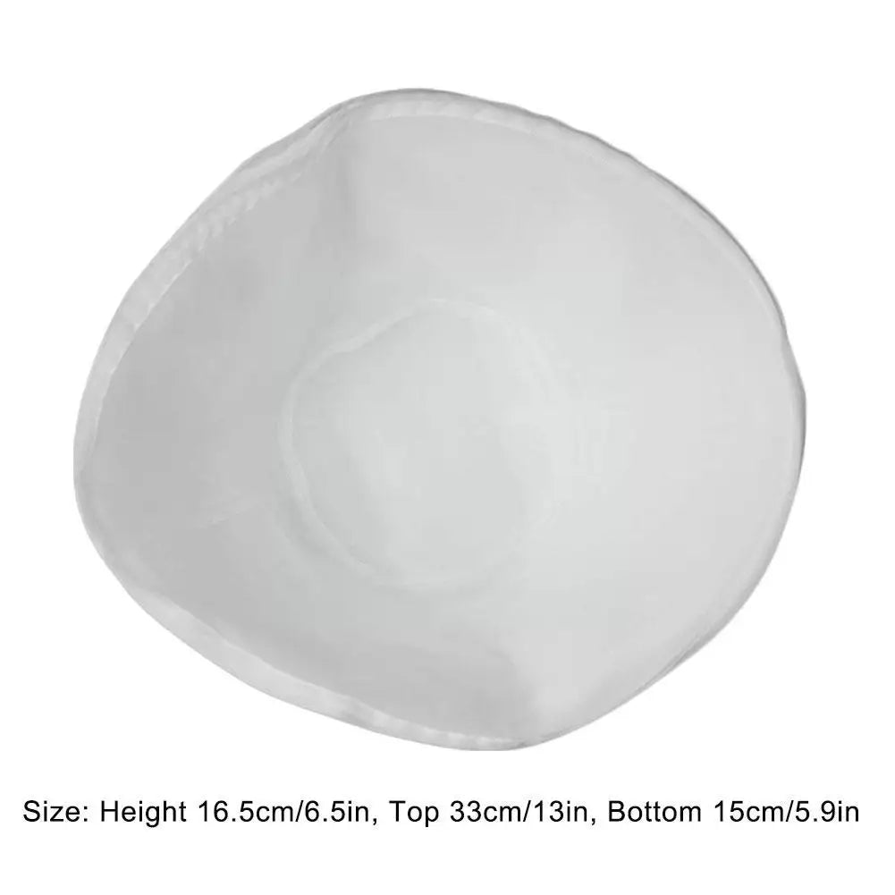 100 Mesh Soy Milk Wine Filter Bag Nut Milk Bag Tea Yogurt Net Filter Kitchen Filter Coffee Food Reusable Mesh Bags Oil Nylo K9R9