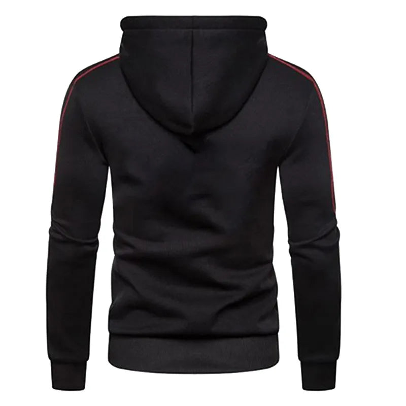 Active Wear Men's Fashion Autumn Winter Double Zipper Jacket/ Hoodie Pant Warm Tracksuit Sportwear Jogging Suits M-3Xl