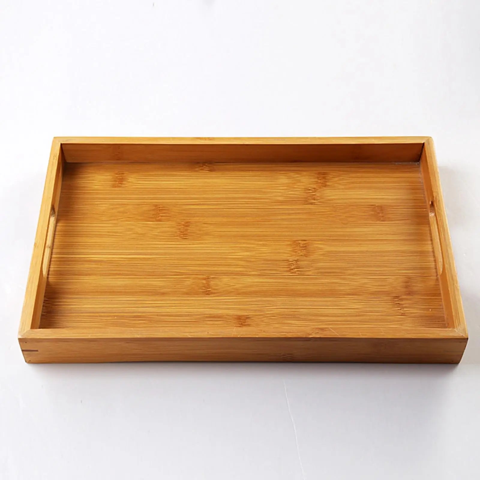 Wood Serving Tray Rectangle Modern Housewarming gifts table Food Platter for Afternoon Tea Table Dessert Dinner Party