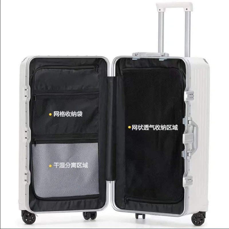 Luggage Cabin Holiday Suitcase Set Couples Travel Anti-Fall Password Package Outing Carry on Luggage with Wheels