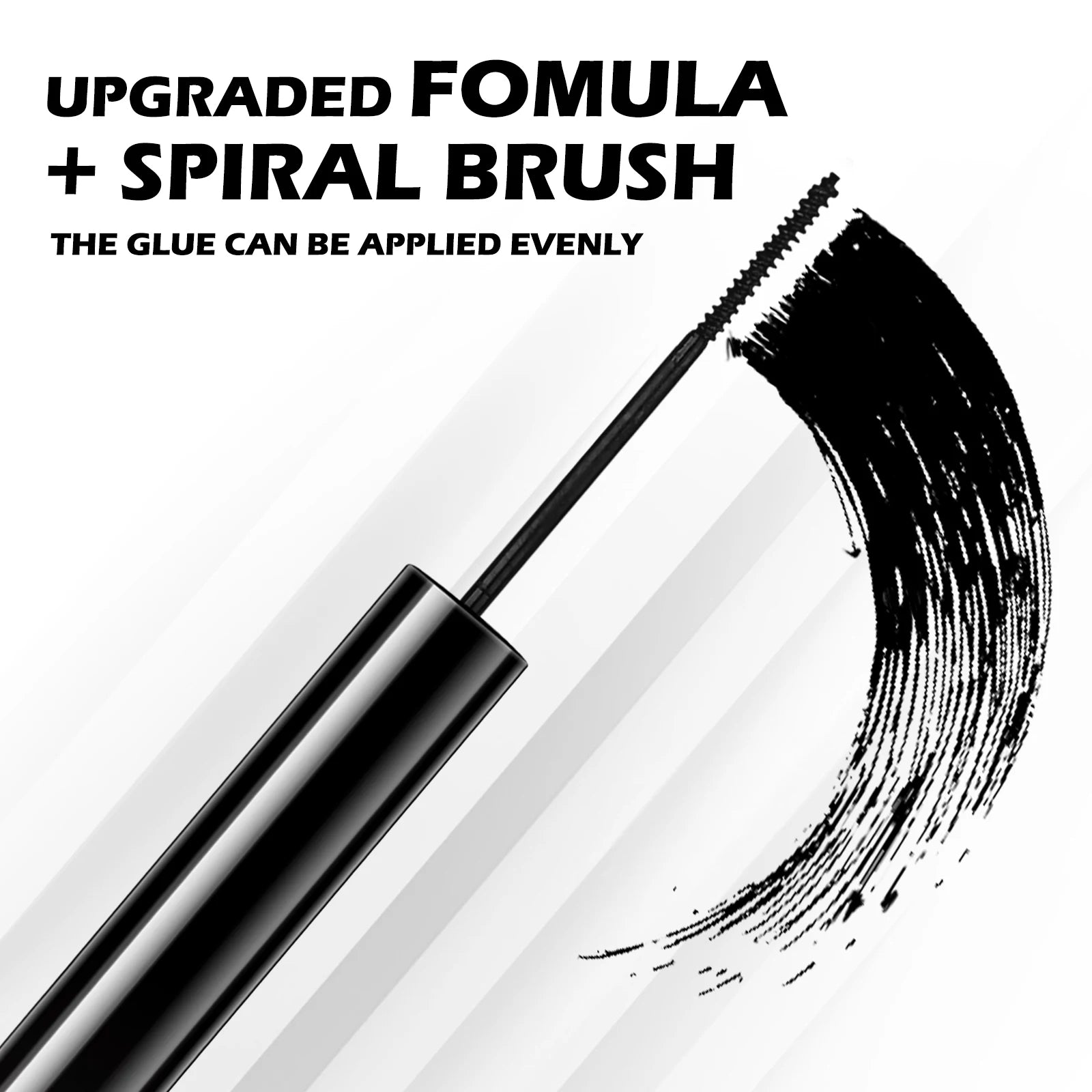 VIAVOGUE Strip Lashes DIY Cluster Segmented Lash Eyelash Adhesive Black Lasting Waterproof Sweatproof Eye Makeup Makeup Cosmetic