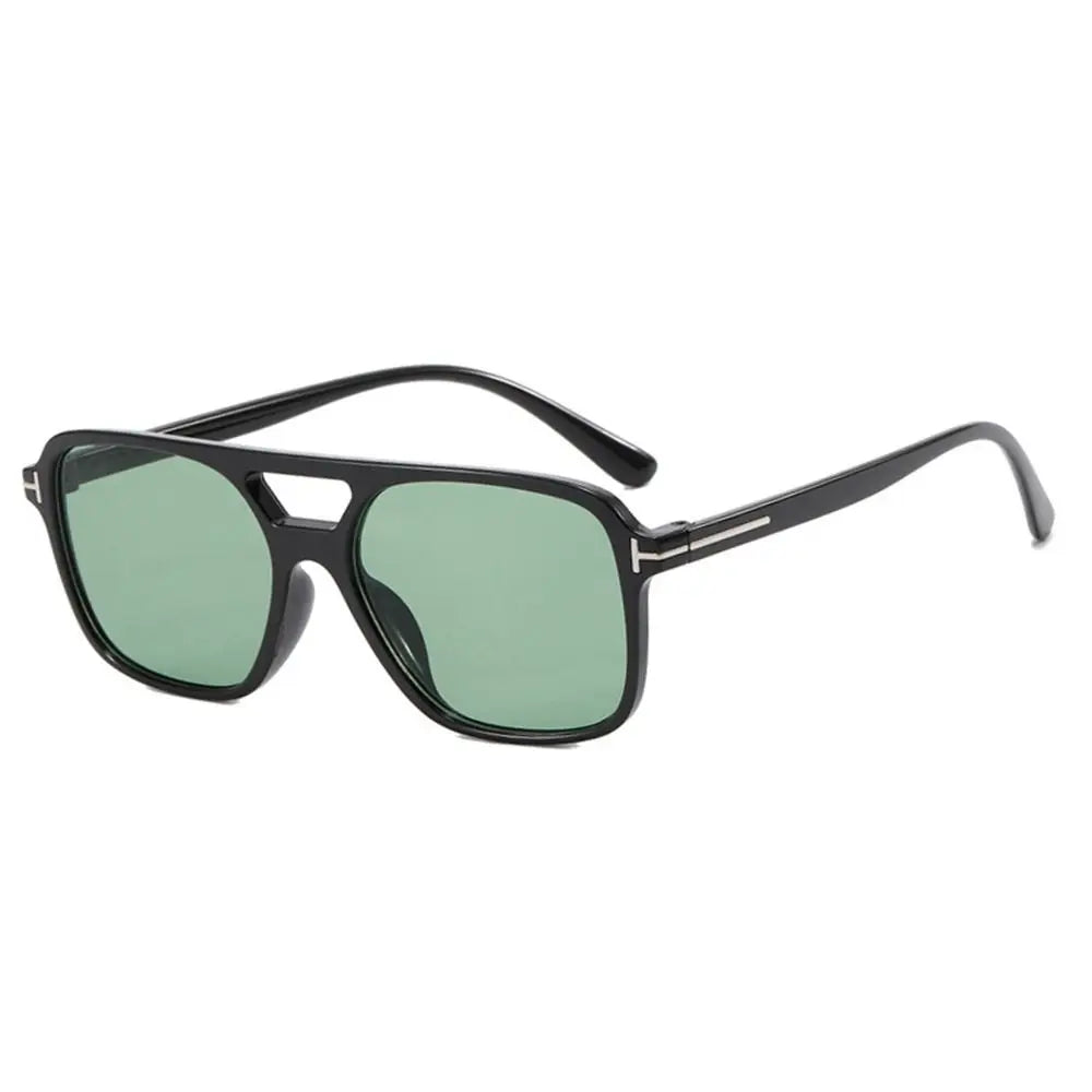 Vintage Square Sunglasses for Women Men Retro Large Square Frame 70s Sun Glasses UV400 Protection  Shades Summer Eyeglasses