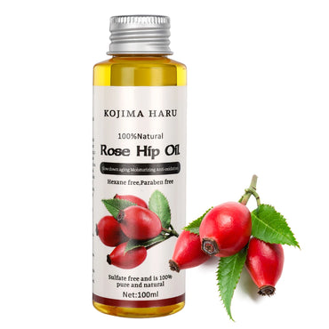 100ml Natural Organic Rose Hip Oil Massage Face and Body Oil Relaxing Moisturizing Hydrating Best Skincare Control Product