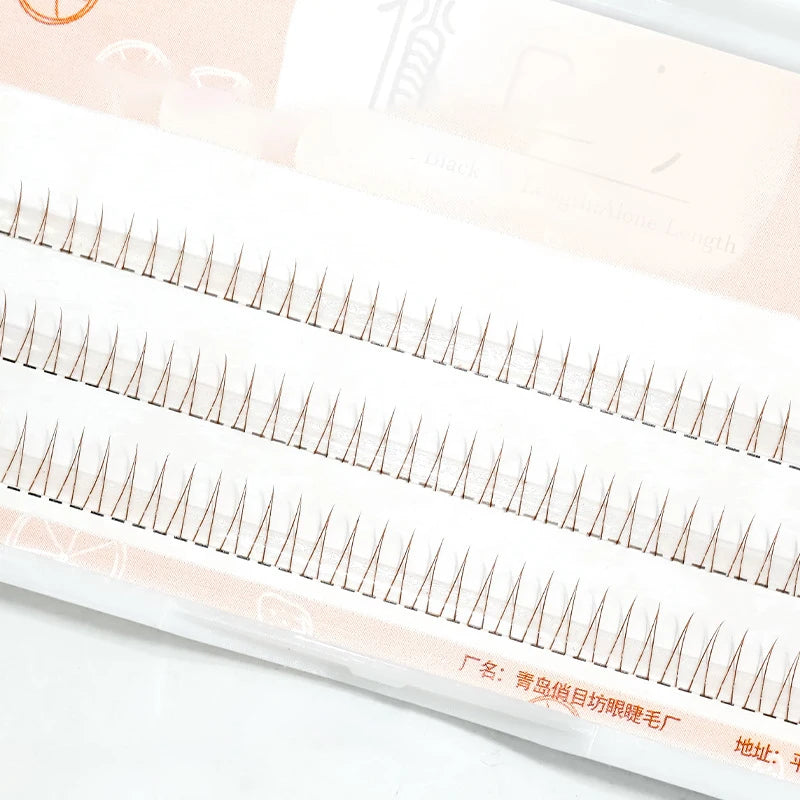 J curl V Shape Under Eyelash Comic Eye Lashes Natural Bottom Lashes Soft Manga Eyelashes Bunches Eyelash Clusters Korean Makeup