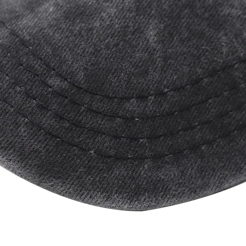 Unisex Washed Cotton Caps Letter Embroidery Vintage Baseball Cap Men Women Adjustable Casual Outdoor Streetwear Sports Sun Hats