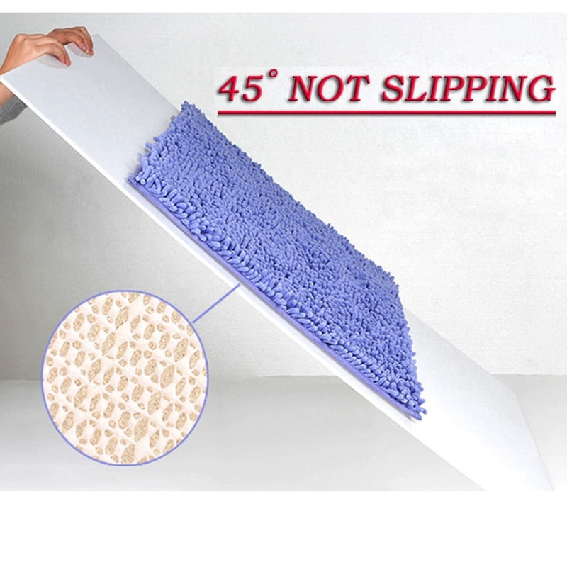 Bath Mat Cheap  Thicken Memory Carpet Rugs Toilet Bathtub Room Living Room Door Bathroom Absorbent Foot Floor Mats