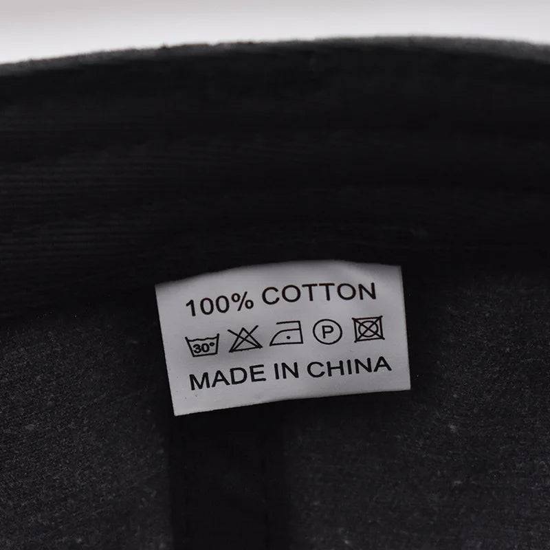 Unisex Washed Cotton Caps Letter Embroidery Vintage Baseball Cap Men Women Adjustable Casual Outdoor Streetwear Sports Sun Hats