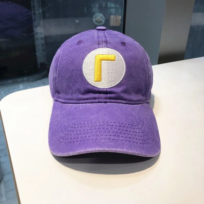 New Unisex Washed Cotton Cap Letter Embroidery Baseball Cap Men Women Adjustable Casual Outdoor Streetwear Sports Hat