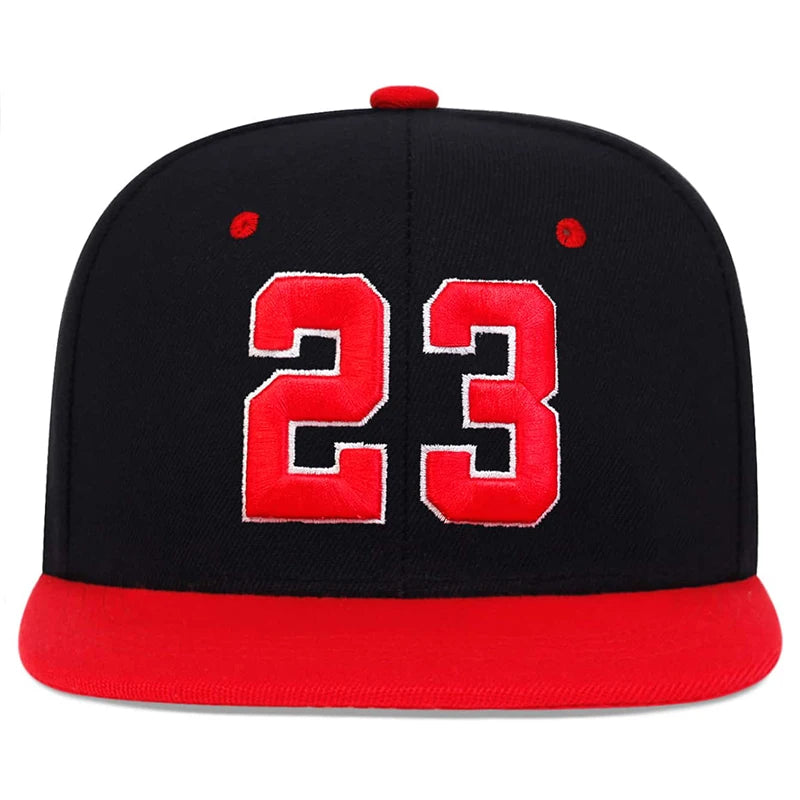 23 embroidery CAP Fashion basketball snapback Hat For men women travel adult outdoor casual sun Hats Hip Hop Baseball Caps bone