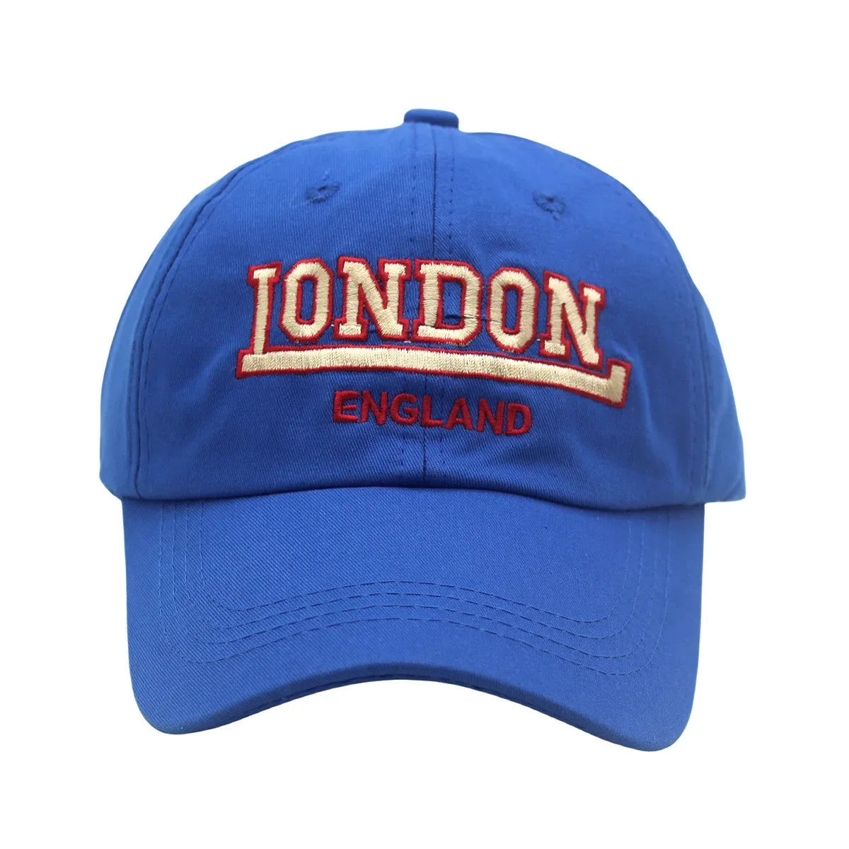 New Unisex London Letter Embroidery Style Baseball Cap Cotton Cap Men Women Fashion Dad Hat
