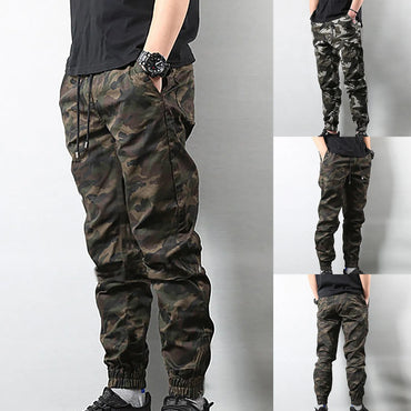 Camouflage Military Jogger Pants Streetwear Casual Trousers Men Cotton Joggers Sweatpants Plus Size Straight Slacks Hombre Pants