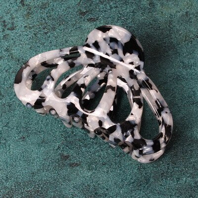 Tortoiseshell Acetate Hair Claw Clip Large Hair Crabs Clip Grain Hair Claw Clamps For Women Fashion Hair Accessories