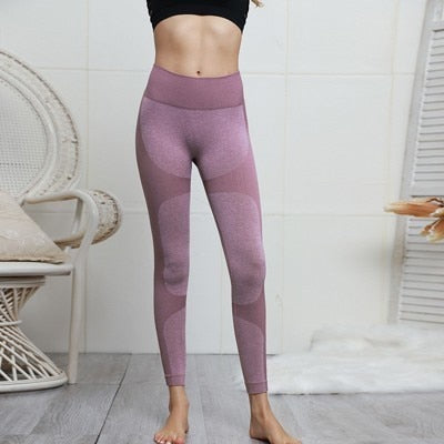 Sport Yoga Pants Women Fitness Yoga Sport Leggings High Waist Seamless Leggings Gym Workout Jogging Running Pants Sport Clothing