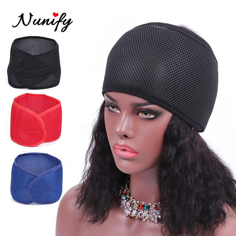 Nunify New Fashion Unisex Luxury Adjustable Double Foam Mesh Head Wrap Headband Hair Bands For Women Hair Accessories