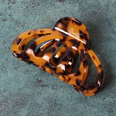 Tortoiseshell Acetate Hair Claw Clip Large Hair Crabs Clip Grain Hair Claw Clamps For Women Fashion Hair Accessories