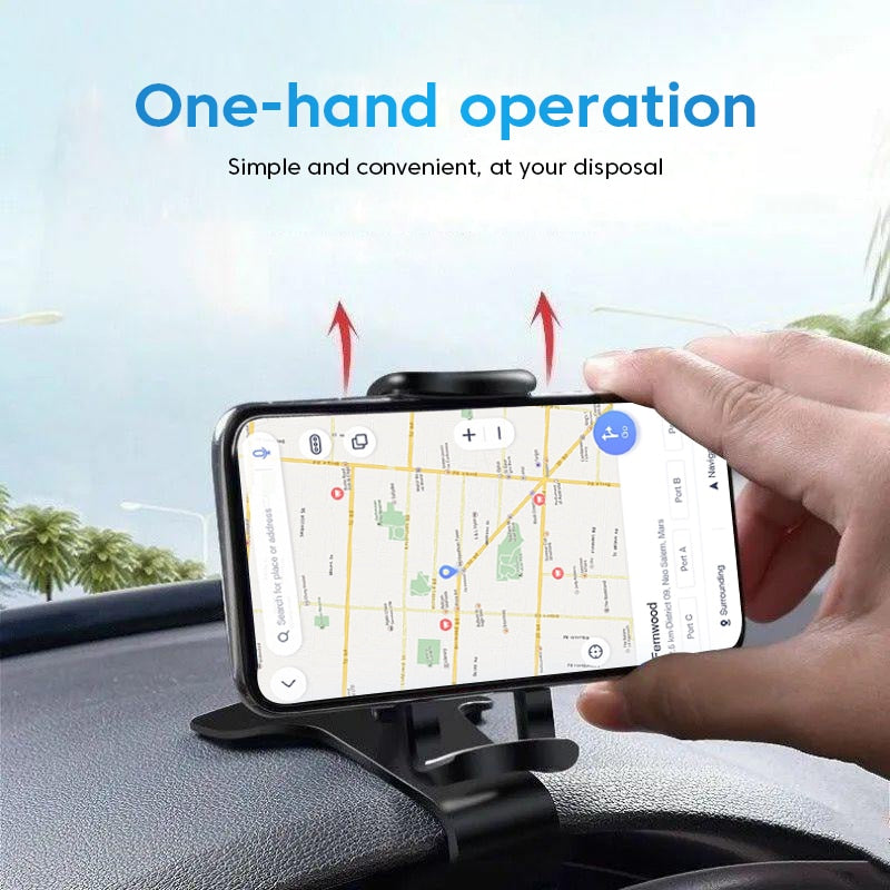 Dash Board Mobile Car Phone Holder Clip Mount CellPhone Stand In Car GPS Support Bracket for iPhone Samsung Portable car holder