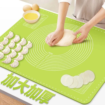 Silicone Baking Mat Pizza Dough Maker Pastry Kitchen Gadgets Cooking Tools Utensils Bakeware Kneading Accessories Lot