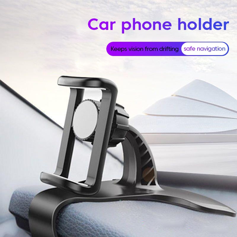 Dash Board Mobile Car Phone Holder Clip Mount CellPhone Stand In Car GPS Support Bracket for iPhone Samsung Portable car holder