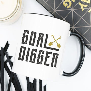 Goal Digger Mug, Entrepreneur Mug, Girl Boss Mug,